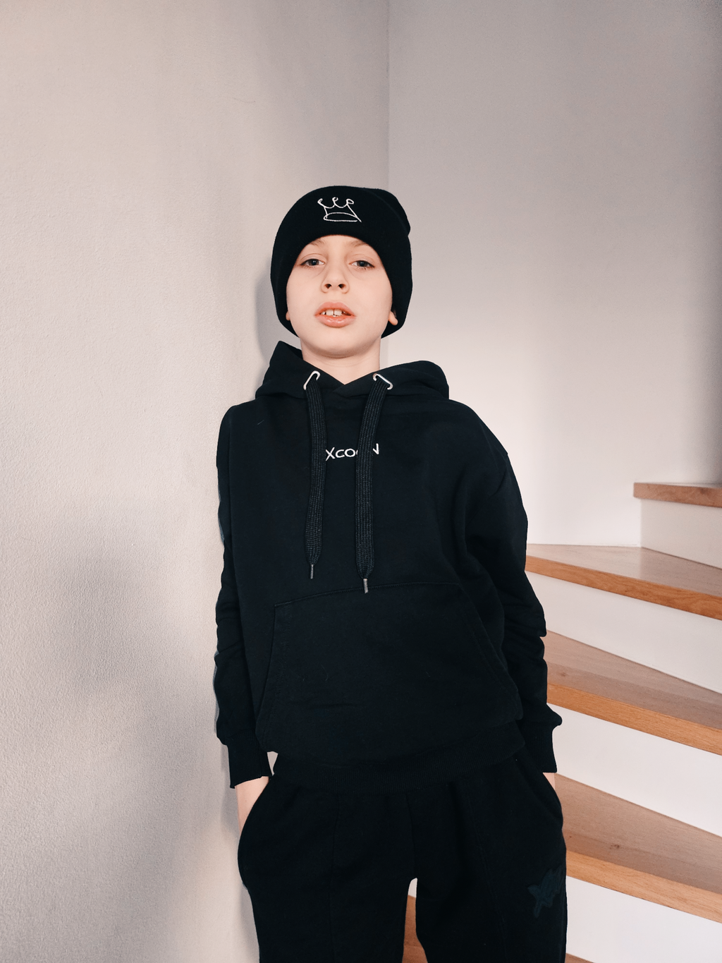 Hoodie XCN - black