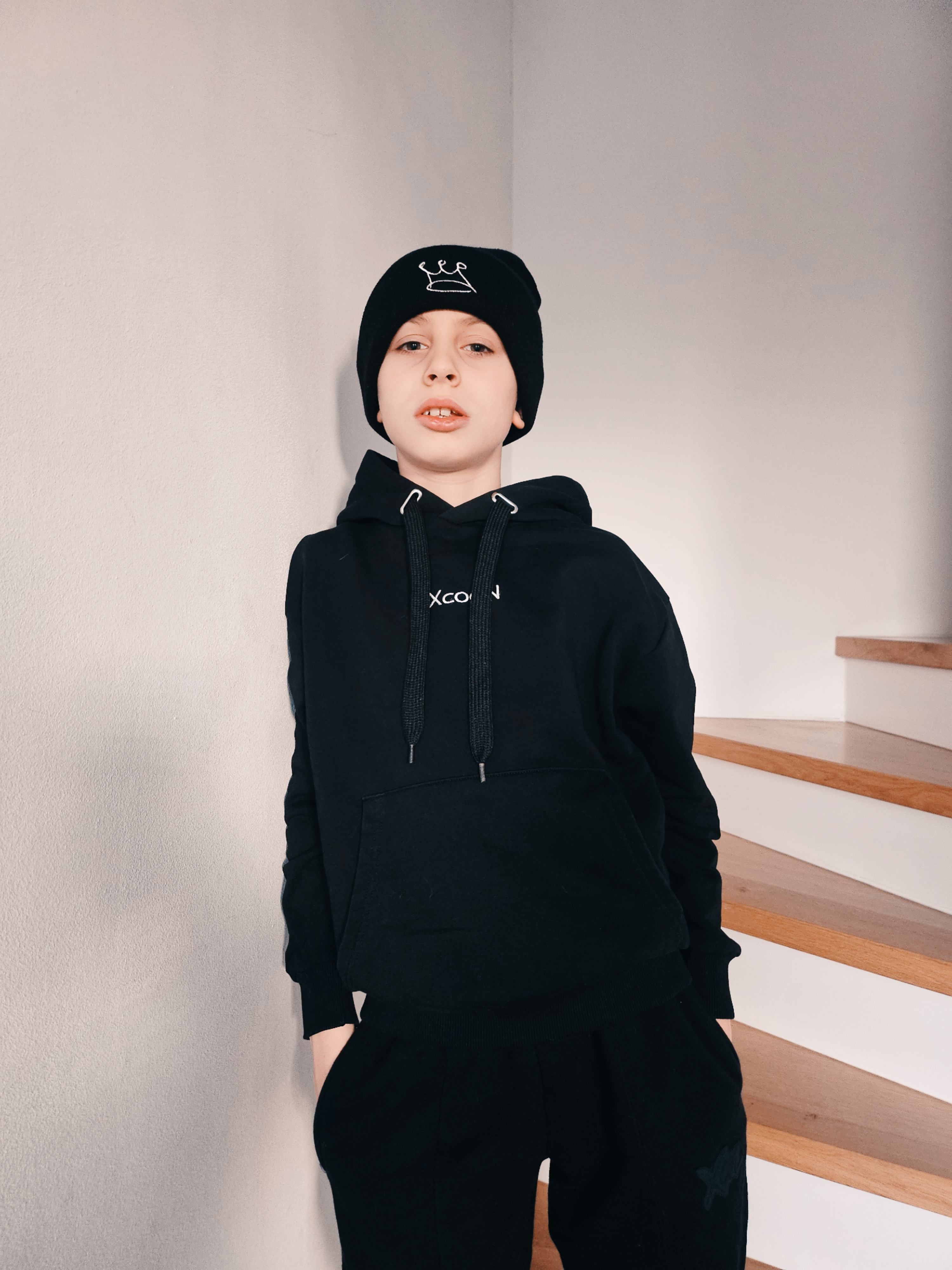 Hoodie XCN - black