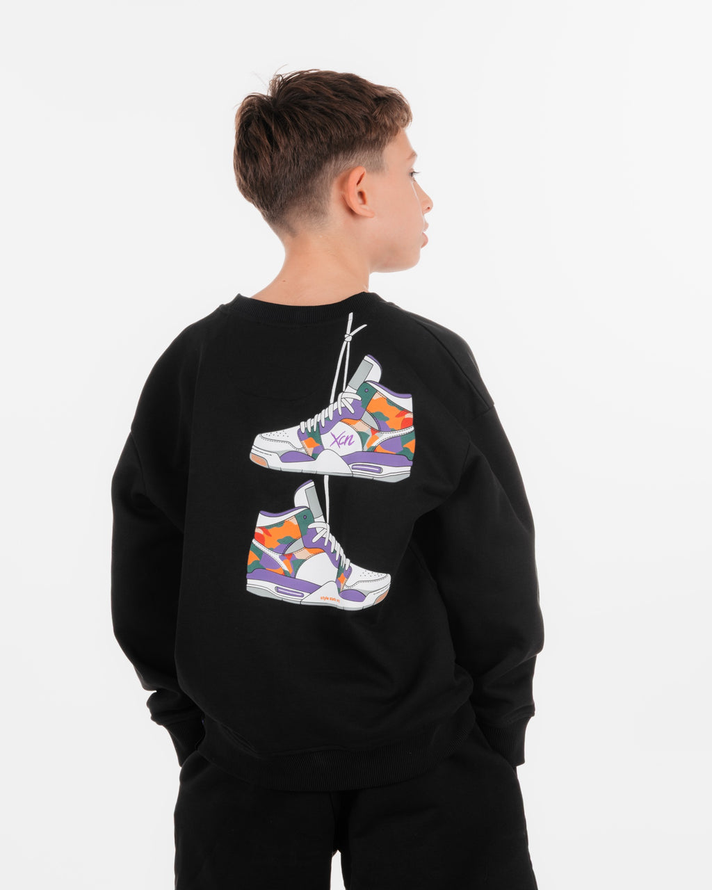 Sneaker - Sweat - Black